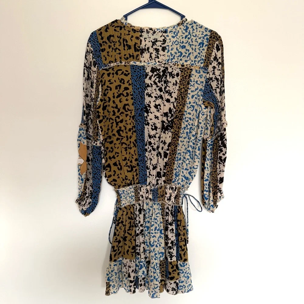 Taj by Sabrina Crippa Animal Print Dress - Picture 5 of 6